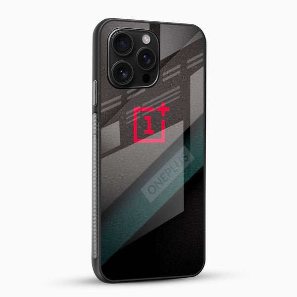 Refined Oneplus Logo Glass Case - Cover Stall