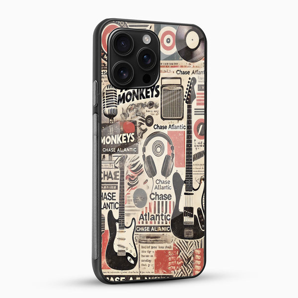 Retro Music Glass Mobile Cover - Cover Stall