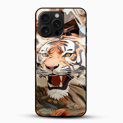 Roaring Lion Glass Case