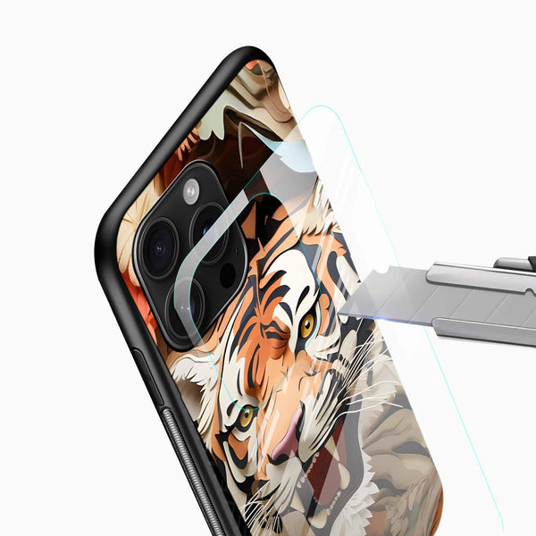 Roaring Lion Glass Case - Cover Stall