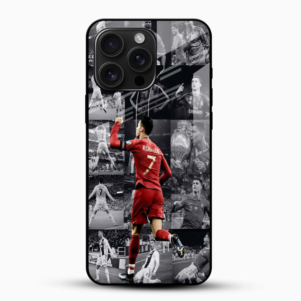 Ronaldo Collage Glass Case - Cover Stall