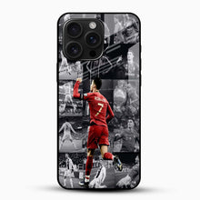 Ronaldo Collage Glass Case