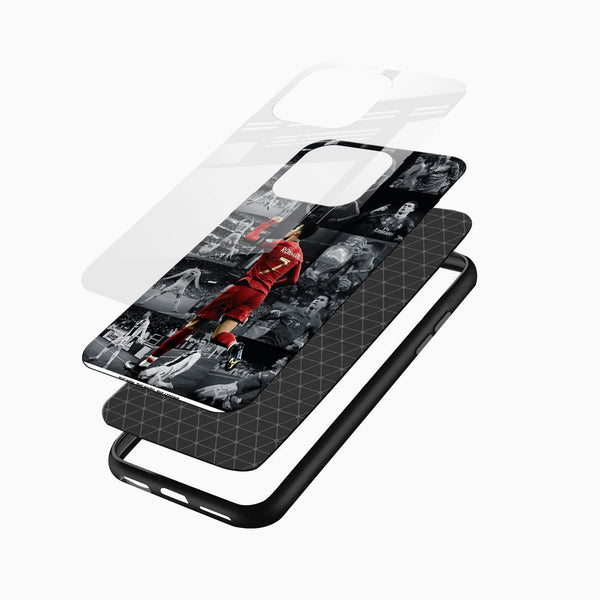 Ronaldo Collage Glass Case - Cover Stall