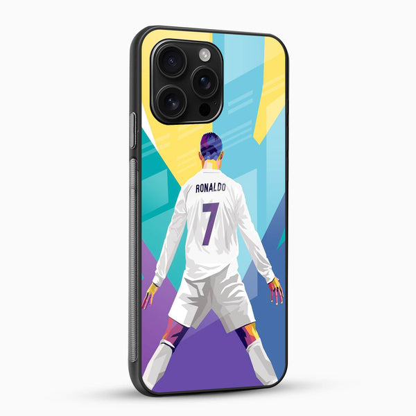 Ronaldo Iconic Pose Glass Case - Cover Stall