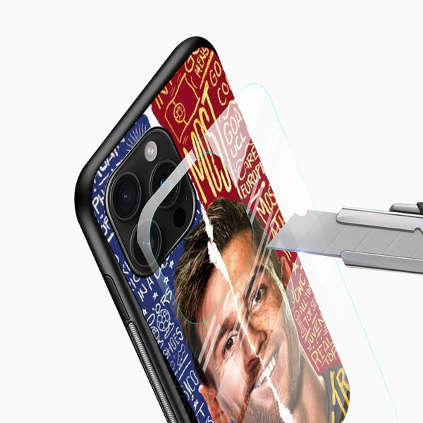 Ronaldo Messi Glass Case - Cover Stall