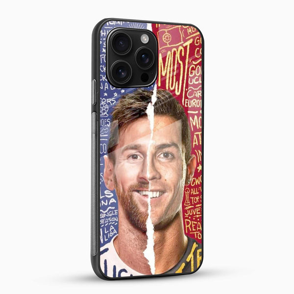 Ronaldo Messi Glass Case - Cover Stall