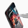 Armored Samurai Warrior Glass Mobile Case – Dark Japanese Aesthetic - Cover Stall