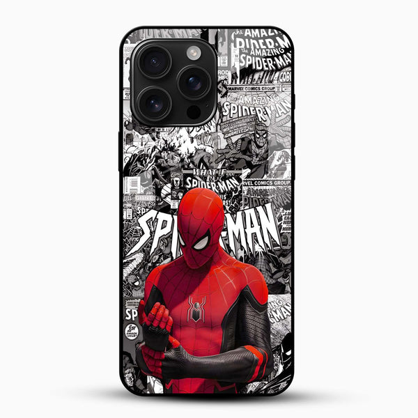 Spider - Man Glass Mobile Cover - Cover Stall