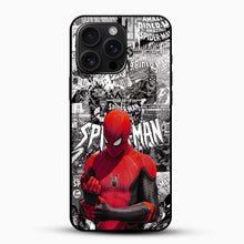 Spider-Man Glass Mobile Cover