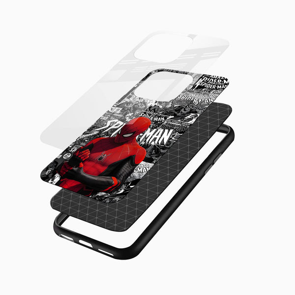 Spider - Man Glass Mobile Cover - Cover Stall