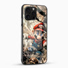 Super Mario Splash Art Glass Mobile Case – Iconic Gaming Design - Cover Stall