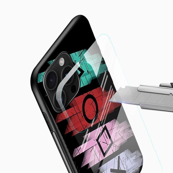 Squid Game Glass Mobile Cover - Cover Stall
