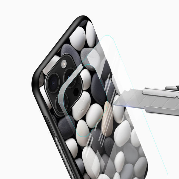 Stone Pebbles Glass Case - Cover Stall
