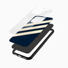 Stripe Pattern Glass Mobile Case - Cover Stall