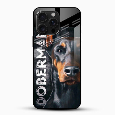 The Doberman Glass Case