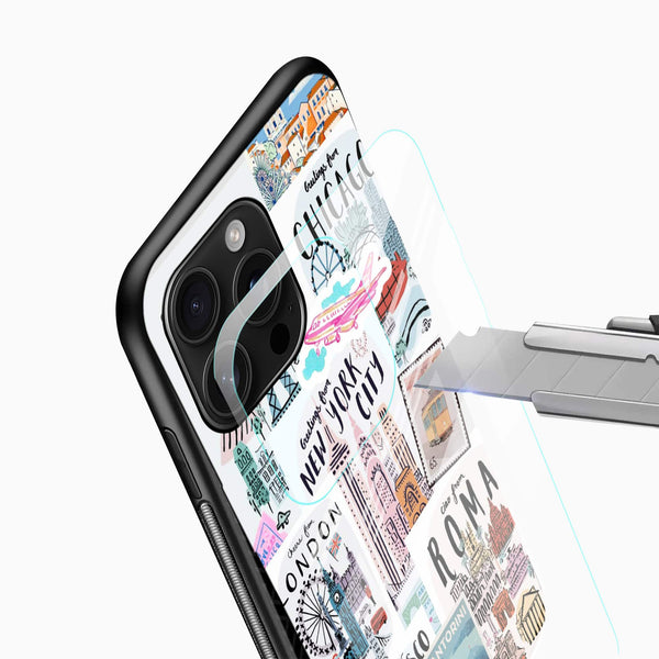 Travel lover Glass Case - Cover Stall