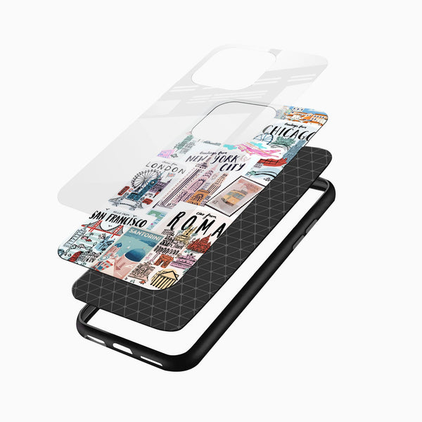 Travel lover Glass Case - Cover Stall