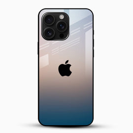 Tricolor Ombre Gradient Glass Mobile Cover