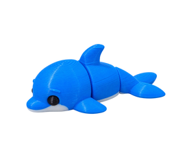 Mini Blue Whale – 3 cm Cute Figurine