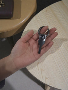 Honda Metal Car Keychain with Leather Strap – Premium & Stylish Key Holder