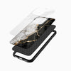 White & Gold Marble Glass Mobile Case – Luxury Stone Design - Cover Stall