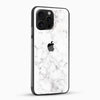 White Marble Glass Mobile Case – Minimal Luxury Design - Cover Stall