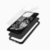 Wolf Motivation Quote Glass Back Cover – Never Quit Design - Cover Stall