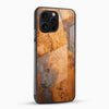 Rustic Wood Texture Glass Mobile Case – Natural Luxury Design - Cover Stall