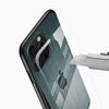 Grey Wooden Look Glass Mobile Cover – Luxury Minimalist Design - Cover Stall