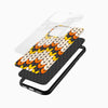 Zigzag Knit Pattern Glass Mobile Cover – Modern Chevron Design - Cover Stall