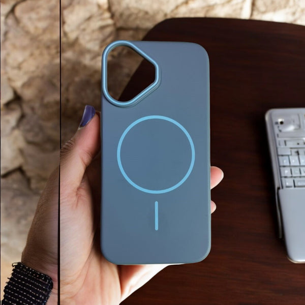 Frost Blue - Minimalist MagSafe Case (Hard Case) - Cover Stall