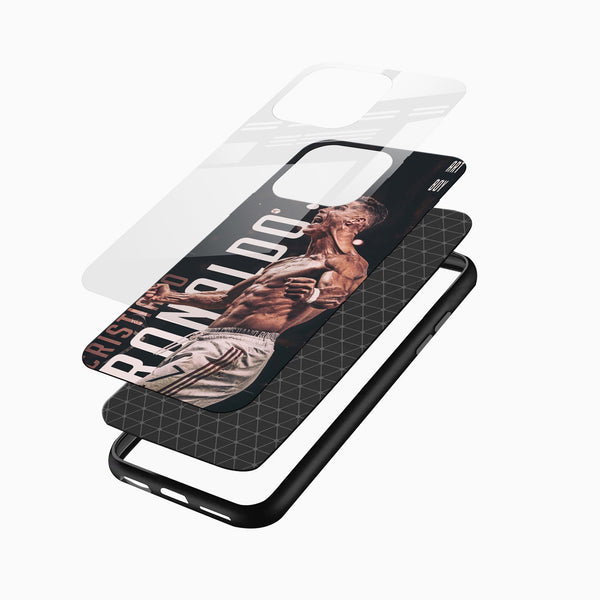 Football Legend Ronaldo Glass Phone Case - Cover Stall