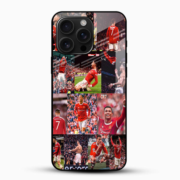 Ronaldo Goat Glass Mobile Cover - Cover Stall
