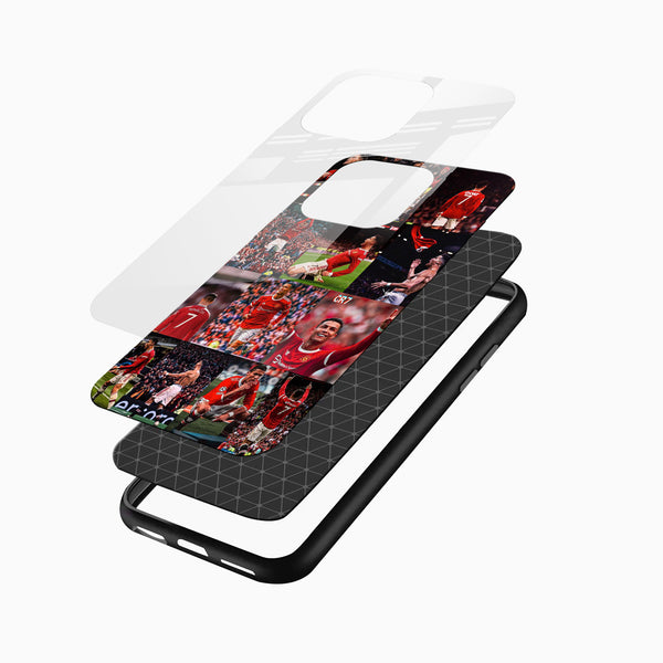 Ronaldo Goat Glass Mobile Cover - Cover Stall