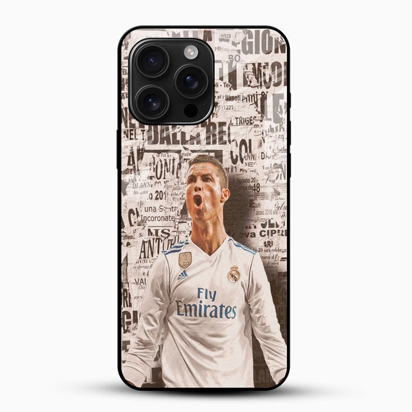 Ronaldo fly Emirates Glass Phone Case - Cover Stall