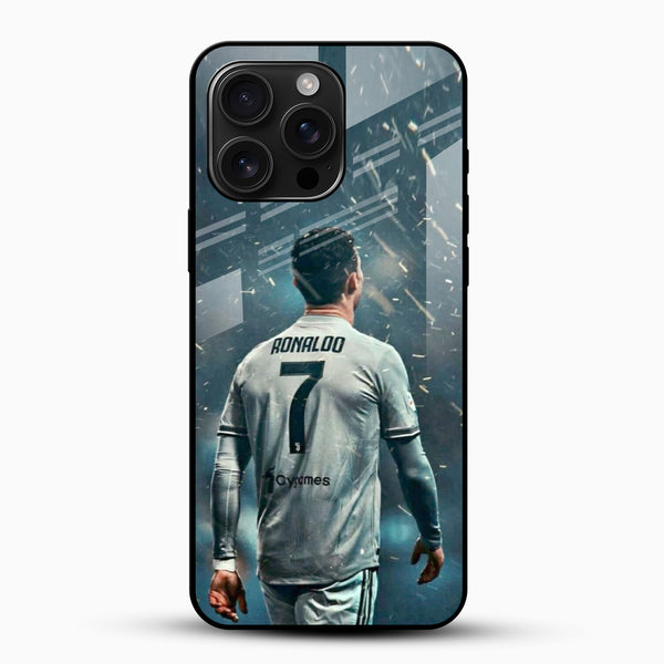 Ronaldo Jersey 7 Glass Phone Case - Cover Stall