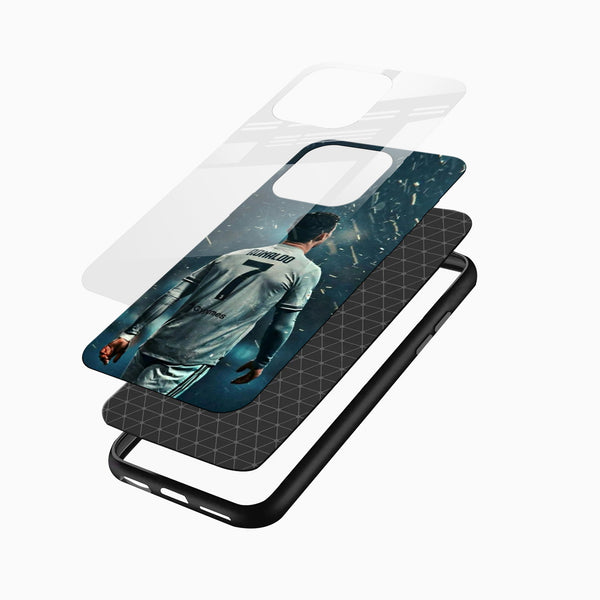 Ronaldo Jersey 7 Glass Phone Case - Cover Stall
