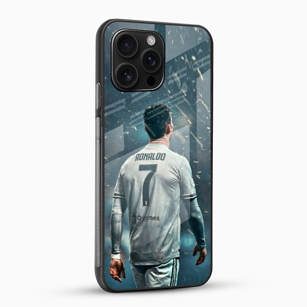 Ronaldo Jersey 7 Glass Phone Case - Cover Stall