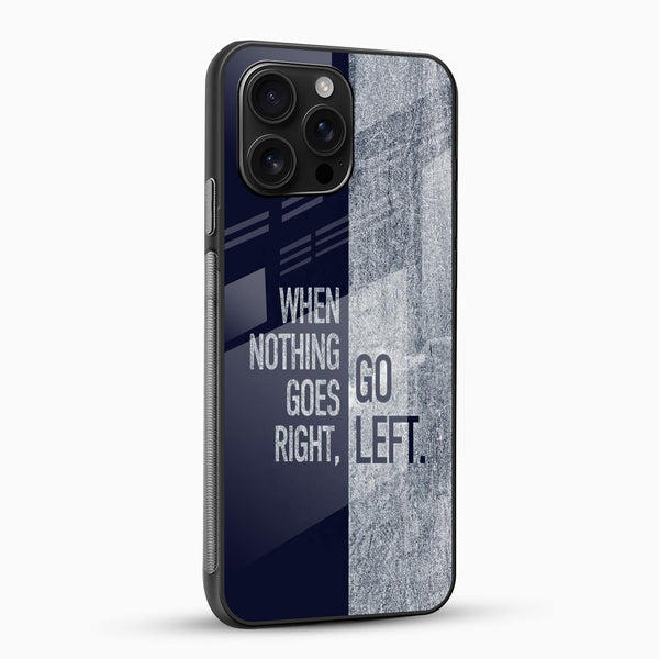 Go Left Glass Case - Cover Stall