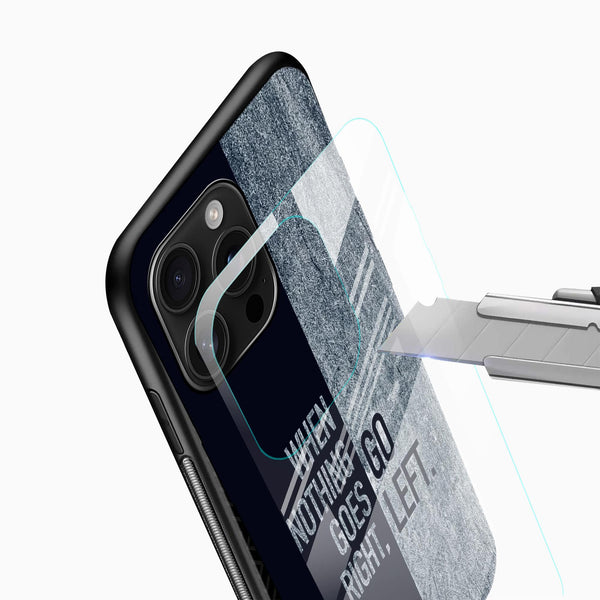 Go Left Glass Case - Cover Stall