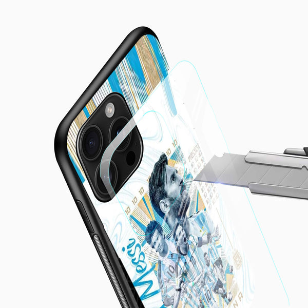 Messi Argentina Glass Mobile Cover - Cover Stall