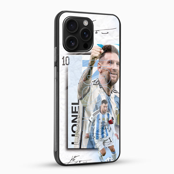 Lionel Messi Glass Phone Case - Cover Stall