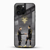 Messi Ronaldo Goat Glass Phone Case - Cover Stall