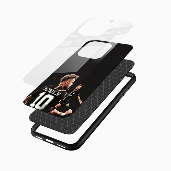 Neymar JR Glass Mobile Case - Cover Stall