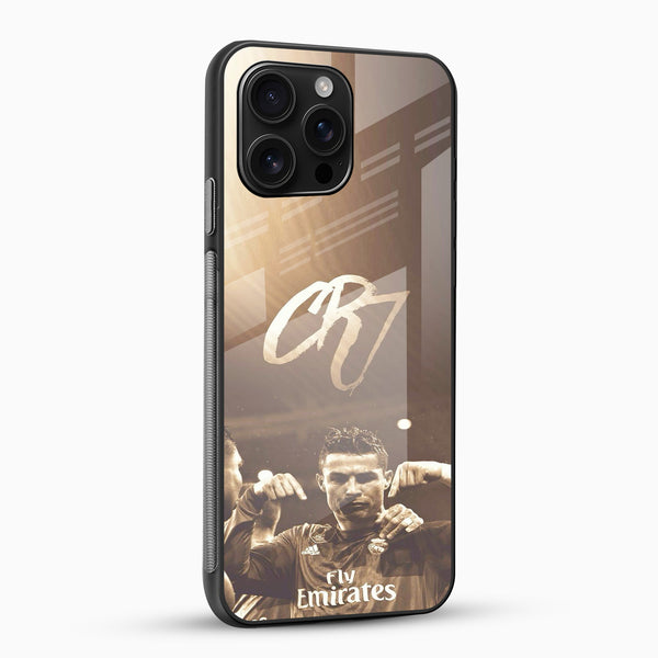 CR7 Designer Glass Phone Case - Cover Stall