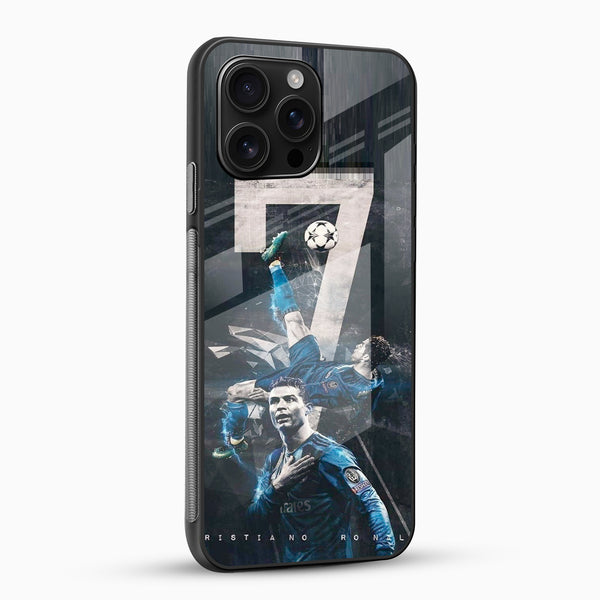Ronaldo CR7 Glass Mobile Case - Cover Stall