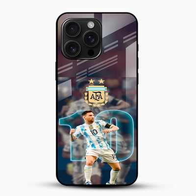 Lionel Messi Glass Mobile Cover
