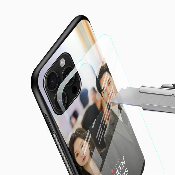 K - Drama Queen of Tears Glass Phone Case - Cover Stall