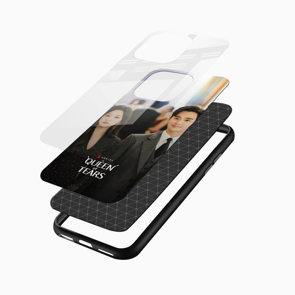 K - Drama Queen of Tears Glass Phone Case - Cover Stall