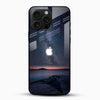 Starry Night Galaxy Glass Mobile Case – Cosmic Landscape Design - Cover Stall